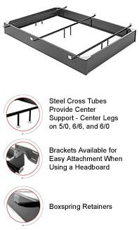 All Steel Bed Base by Leggett & Platt