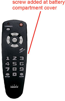 LodgingStar Universal Remote 33015